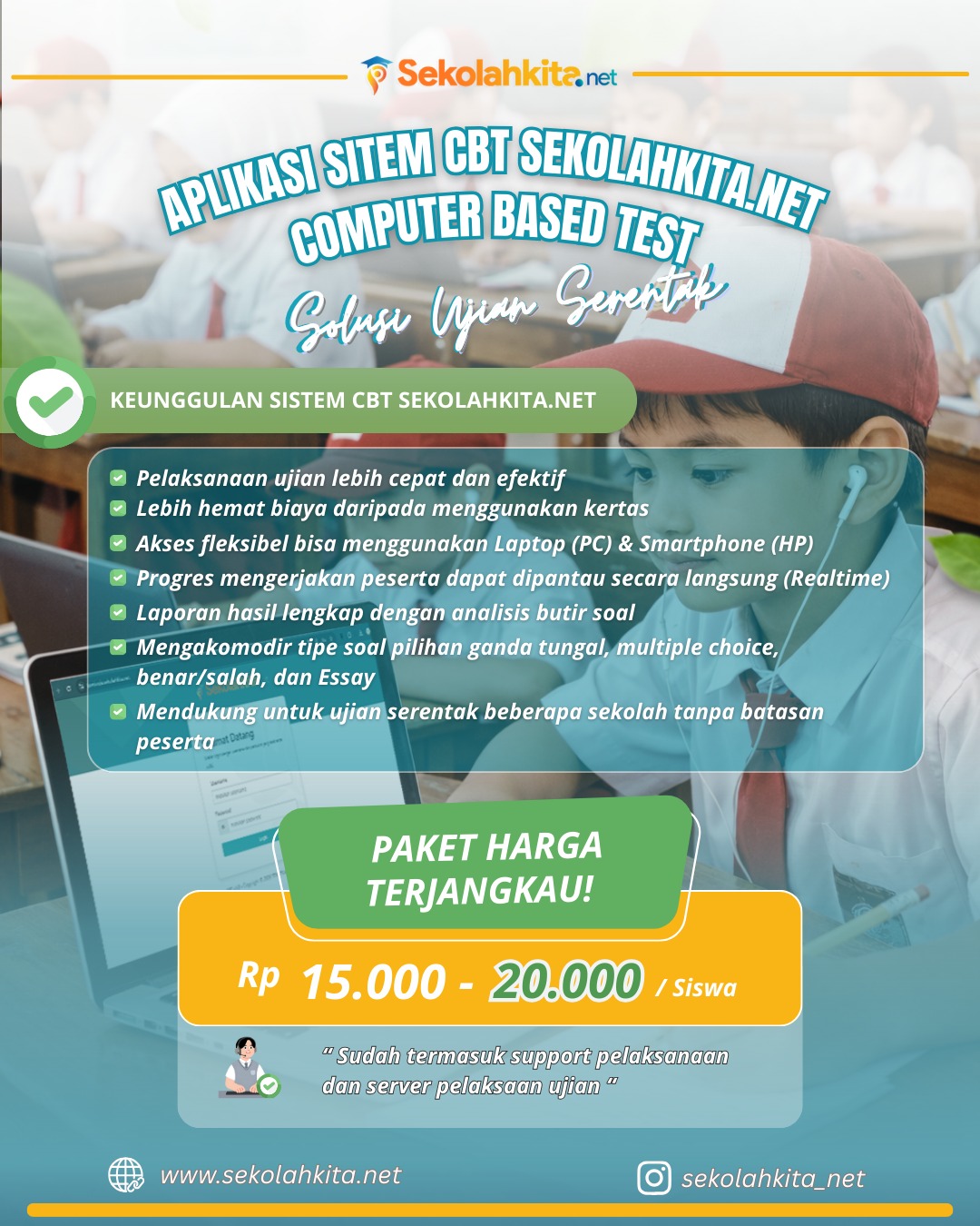Sekolahkita.net: Platform CBT dan TKA Online Terpercaya untuk Sekolah di Indonesia