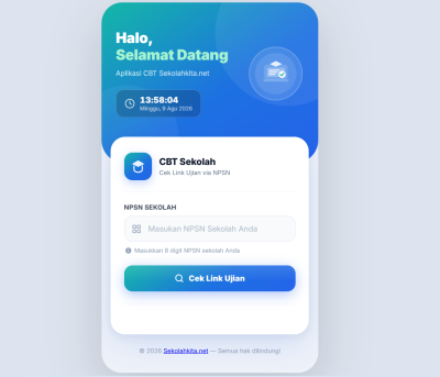 Sistem CBT TKA -Solusi Test Kemampuan Akademik Sekolah Online Serentak yang Aman