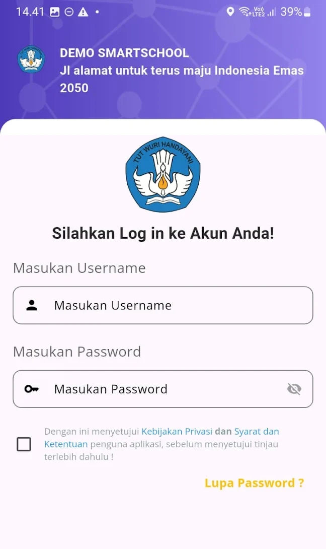 Aplikasi Siswa